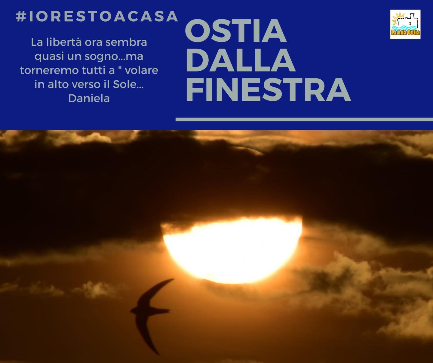 Ostia dalla finestra: mese di aprile